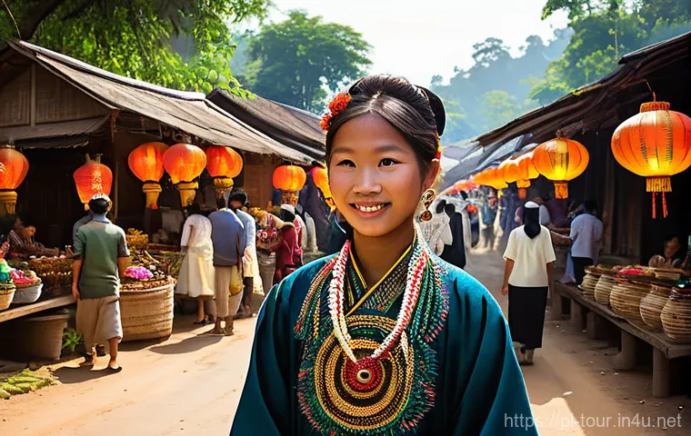 아시아 관광 시장 - **Prompt 2: Serene Digital Nomad Workspace in Nature**
    "A tranquil and inspiring outdoor workspa...