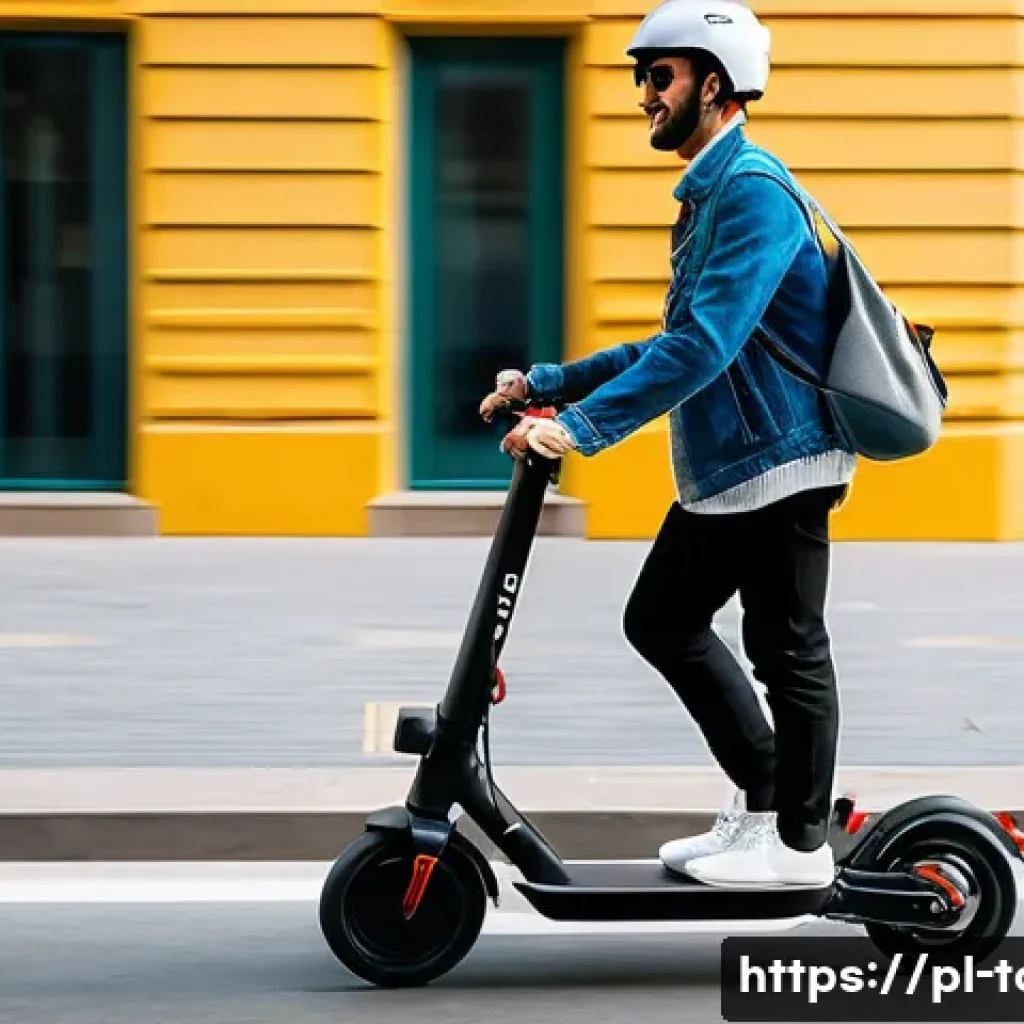친환경 교통수단 - **Prompt 1: Urban Freedom on Two Wheels**
    "A vibrant, dynamic shot of a young adult, possibly in...